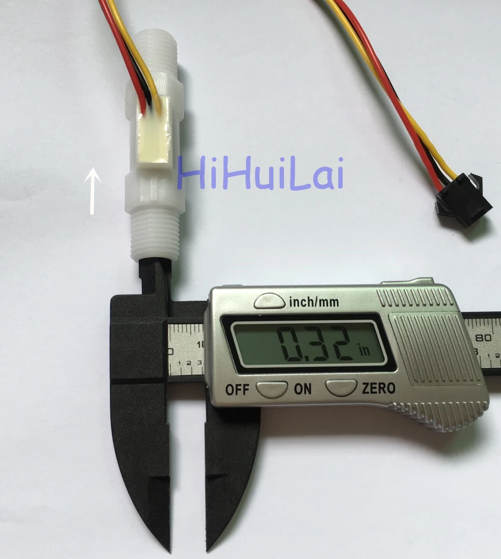 Plastic flow meter sensor turbine rotor (3)