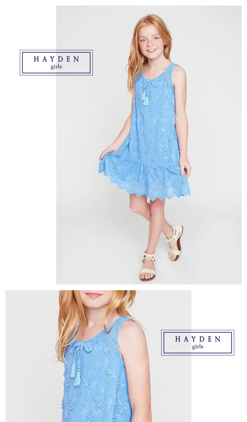 Floral Embroidery Dress G5240-3