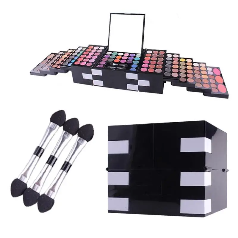 

142 Colors Cosmetics Box Eyeshadow Palette Matte Glitter EyeShadow Makeup Kit Box Palette