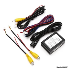 Scatola di Controllo di parcheggio Intelligente 2Ch Videocamera per auto Immagine Video Interruttore Automatico 828 di Promozione