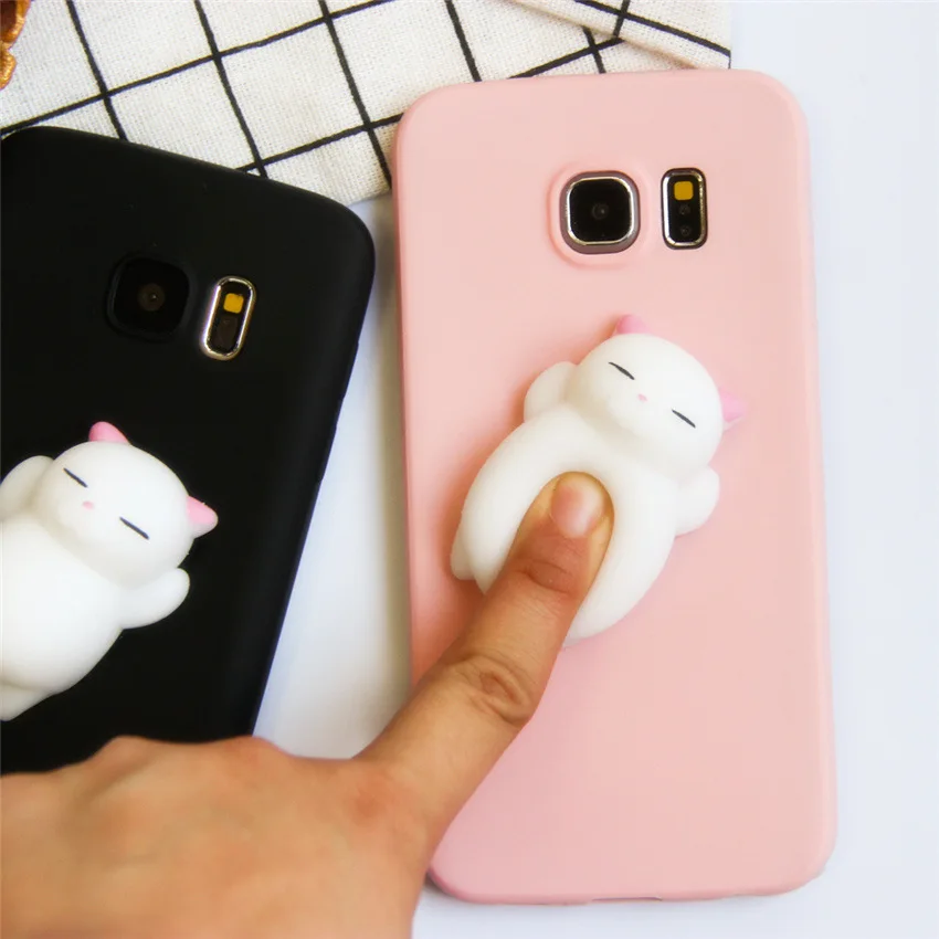 3D декомпрессии TPU Защитный чехол для samsung GalaxyS6 s9plus S7edge8 чехол для телефона