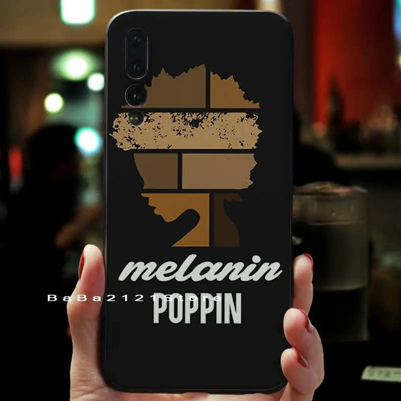 Melanin sticker Poppin Aba Queen Black Girl