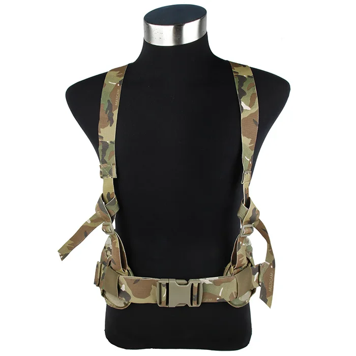 

Genuine Multicam Y Type Molle MLCS Gen2 Outdoor Military Tactical Belt Suspenders(STG051226)