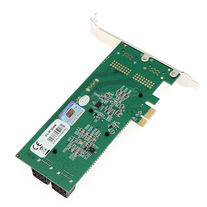 PCI E до 8 Порты SATA 3 0 6 ГБ/сек. карты расширения 88SE9215 + 9705 Чипсет для Marvell sata3 PCIE|Платы