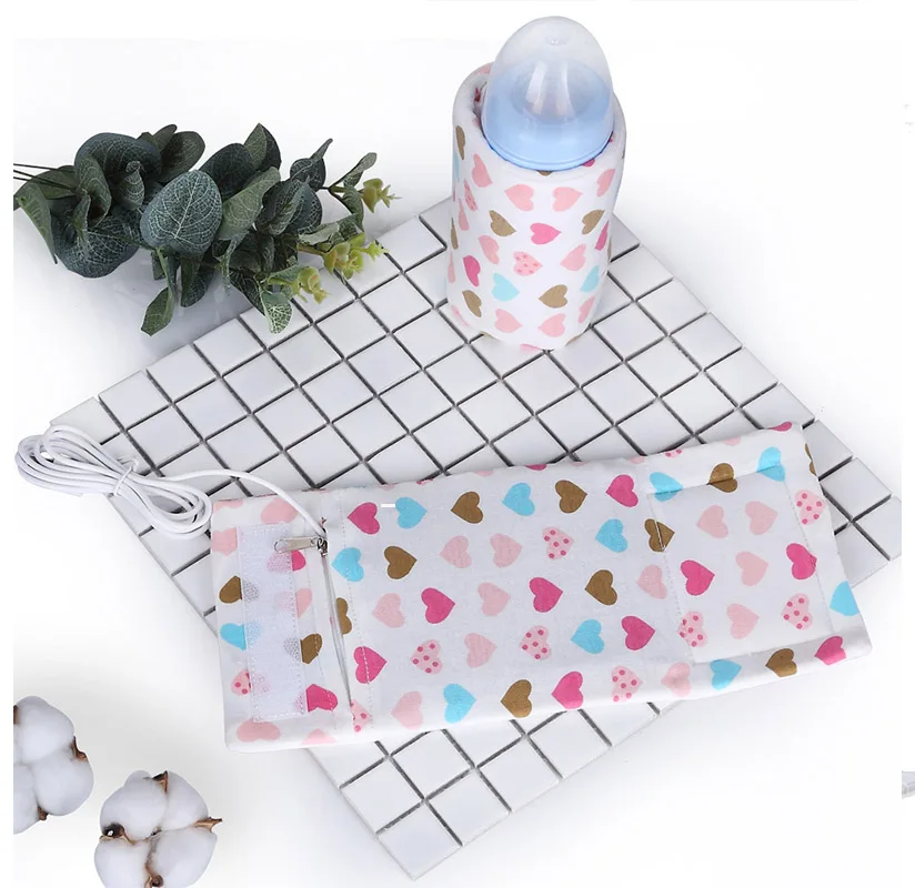USB warm milk portable milk kettle heating cover baby food insulation thermostat food baby products