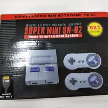 20 шт. Мини ТВ игровая консоль HDMI выход 8 бит Ретро игровая консоль встроенный 821 различных классических игр Ручной игровой плеер