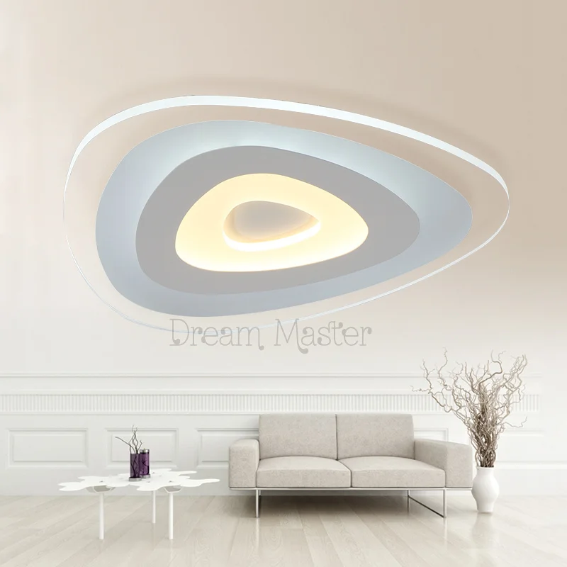 

Ultra thin ceiling light romantic creative circular led master bedroom room modern living room light 110-220v free shipping