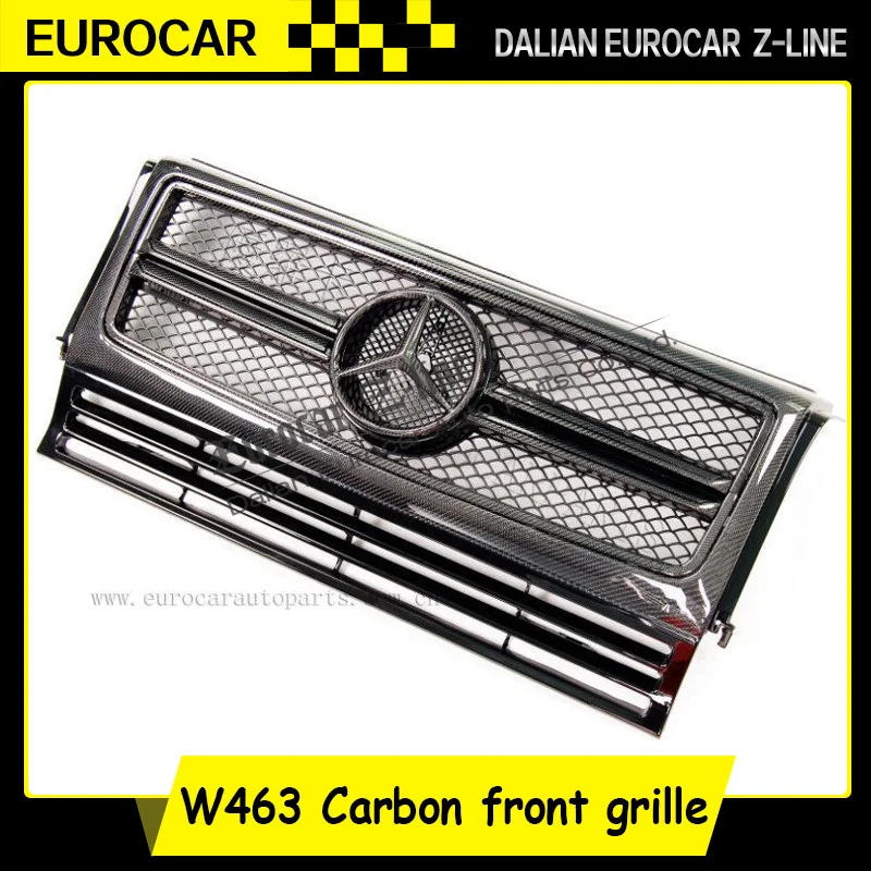 

MB carbon fiber G class W463 G350 G450 G500 G55 G63 front bumper grille front grille
