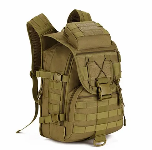 TAK YIYING40L водонепроницаемый военный рюкзак для спорта на открытом воздухе, альпинизма, охоты, тактический рюкзак, нейлоновые сумки, Мужская охотничья сумка - Цвет: Tan