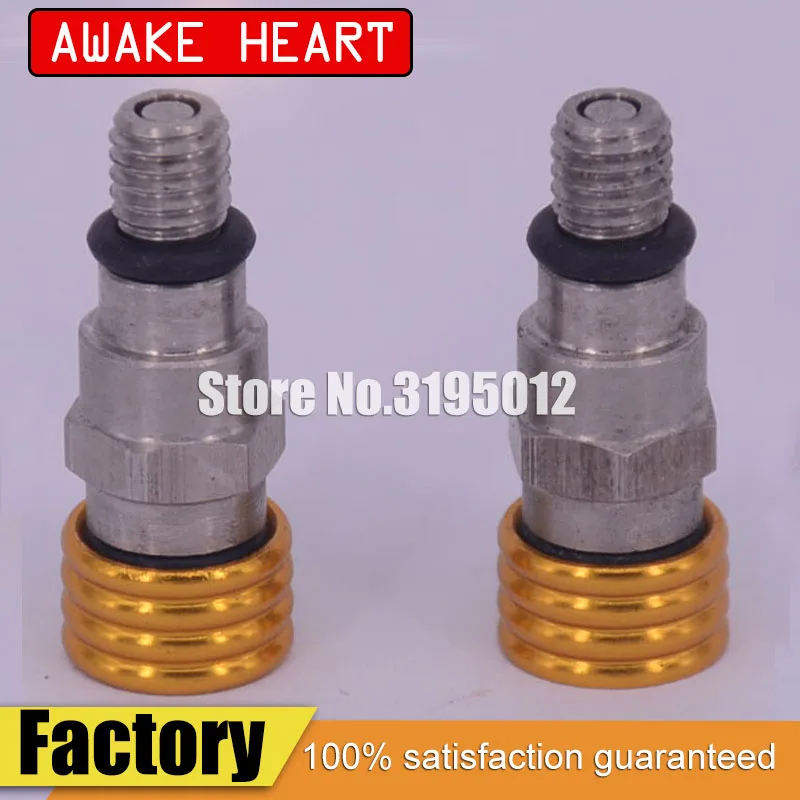 M5 0.8mm Gold CNC Fork Air Bleeder Pressure Relief Valve For Yamaha