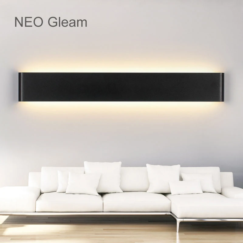 Современные светодиодные Настенные светильники NEO Gleam лампа для гостиной косметики туалетной комнаты