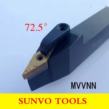 

External turning tools MVVNN CNC tool holder MVVNN4040R16 Suitable VNMG160408/160404 VNGT160408/160404 inserts the Series tools