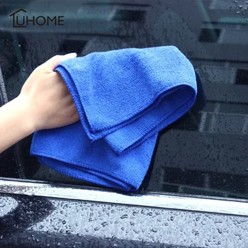 

10pcs 30*30cm Soft Microfiber Cleaning Towel Car Auto Wash Dry Clean Polish Cloth Towel for Kitchen Dirt Cleaning Dropshipping