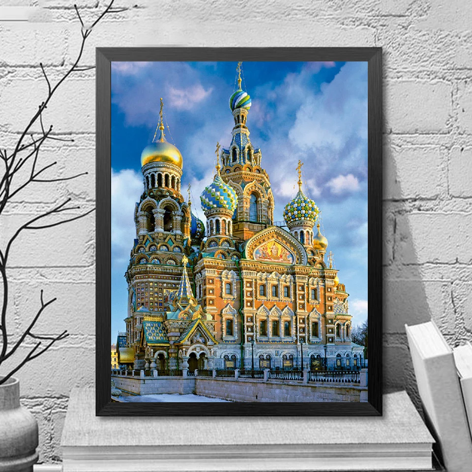 EverShine 5D алмазная живопись СПб полностью квадратные Стразы вышивка полный дисплей