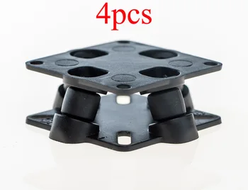 

4PCS Plastic Mini APM CC3D Flight Controller Damping Mount Anti-vibration Seat Base Shock Absorber Holder for XDRC A3 X6 QQ FC