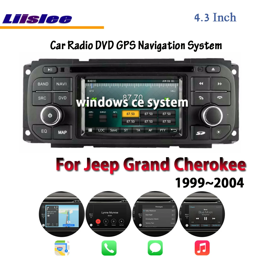 Clearance Liislee For Jeep Grand Cherokee 1999~2004 Car Radio DVD Player Wifi GPS Map Nav Navi Navigation Touch Screen Multimedia System 1 Clearance Liislee For Jeep Grand Cherokee 1999~2004 Car Radio DVD Player Wifi GPS Map Nav Navi Navigation Touch Screen Multimedia System 1