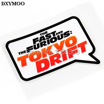 The Форсаж Токийский дрифт JDM HF мотоциклетная Автомобильная Наклейка Виниловые