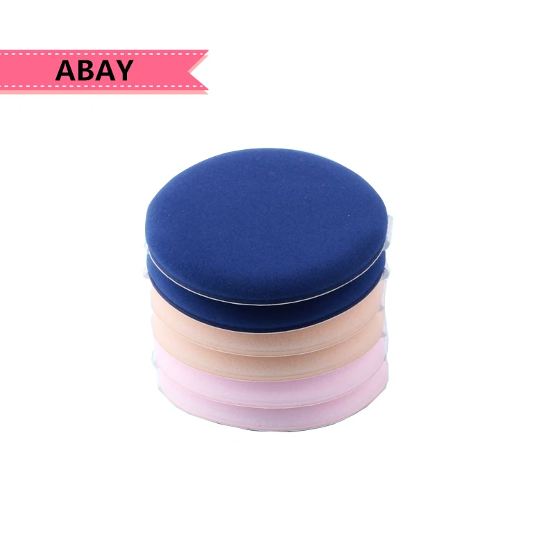 

New Popular Face Care Tools Air Cushion Puff Non-latex Wet Dry BB Cream Liquid Foundation Cream Round Sponge Makeup Practical