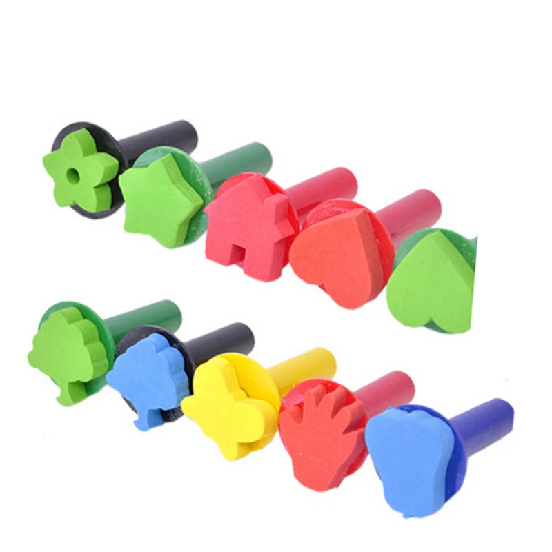 3pcs/set EVA Colorful Children Baby Educational Drawing Toys Set for Baby Kids Nontoxic Material Christmas Birthday Fun Gifts