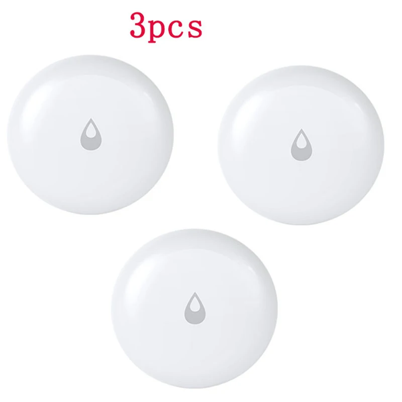 3pcs Aqara датчик погружения воды детектор утечки воды для домашней дистанционной сигнализации датчик намокания безопасности Работа с HomeKit - Цвет: 3pcs