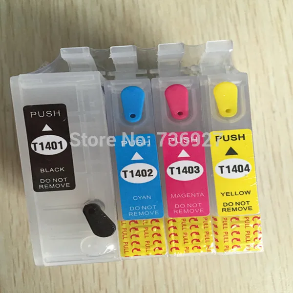 

empty refillable ink cartridge for WORKFORCE 525 WF-7510 WF-7520 WF-3540 WF-3520 WF-3530 Epson T1401 T1404 ink cartridge
