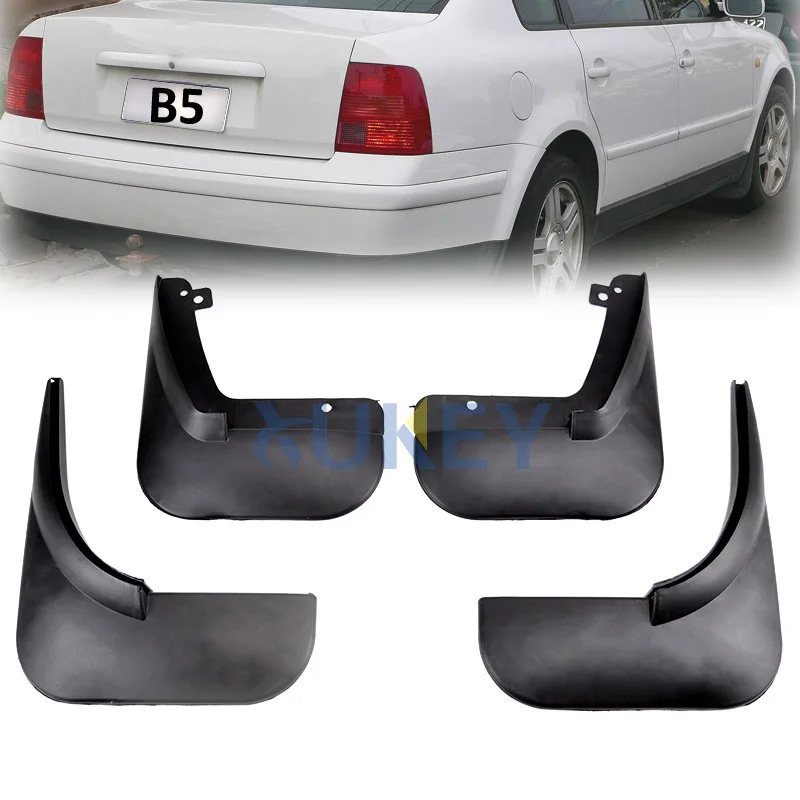 

For VW Passat B5 / B5.5 1998 1999 2000 2001 2002 2003 2004 Set Mud Flaps Mudflaps Splash Guards Front Rear Mud Flap Mudguards