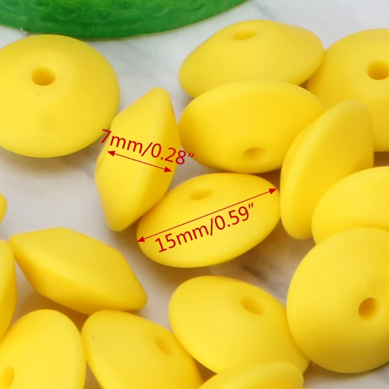 

Learning & Education Accessories 20pcs Lentil Abacus Teething Silicone Beads Math Learn Aid Caculating Toys Gifts