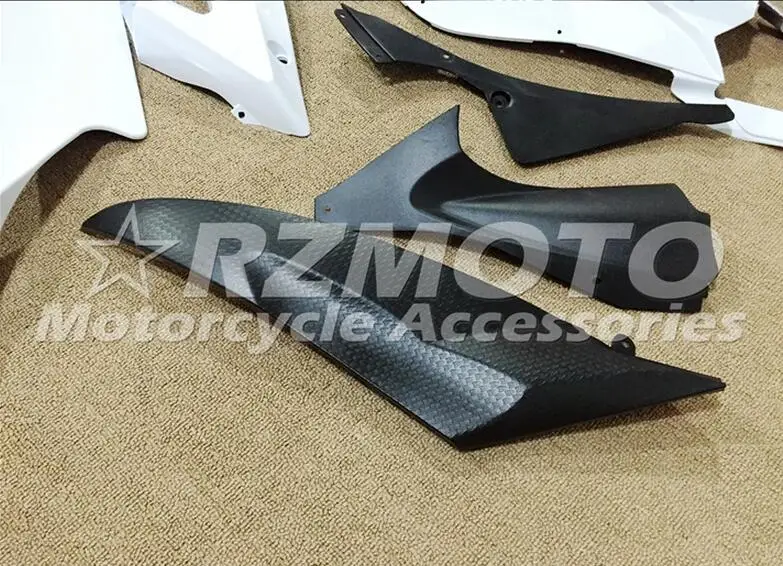 Обтекатели комплект пригодный для Yamaha YZF 600 R6 06 07 YZF-R6 2006 2007 ABS Пластик Комплект обтекателя мотоцикла Капот глянцевый белый