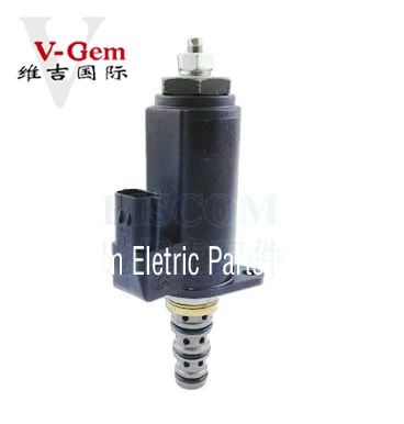 

Free shipping! Original factory Kobelco digger SK200-6 solenoid valve G24DA40 - digging machine hydraulic valve