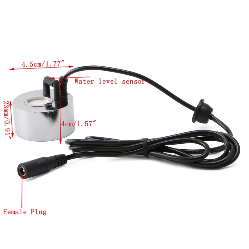 

Ultrasonic Mist Maker 24V Nebulizer Atomizer Head Without Lights For Humidifier Mar28