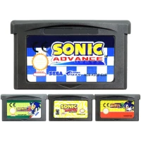 

1Sonic Series 32 Bit Video Game Cartridge Console Card
