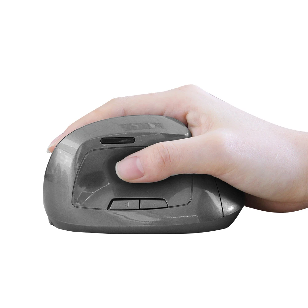 Wireless 2.4G Vertical Mouse Rechargeable Ergonomic Optical USB Mice 1600 DPI Computer Gaming Mause For Xiaomi Laptop PC Gamer