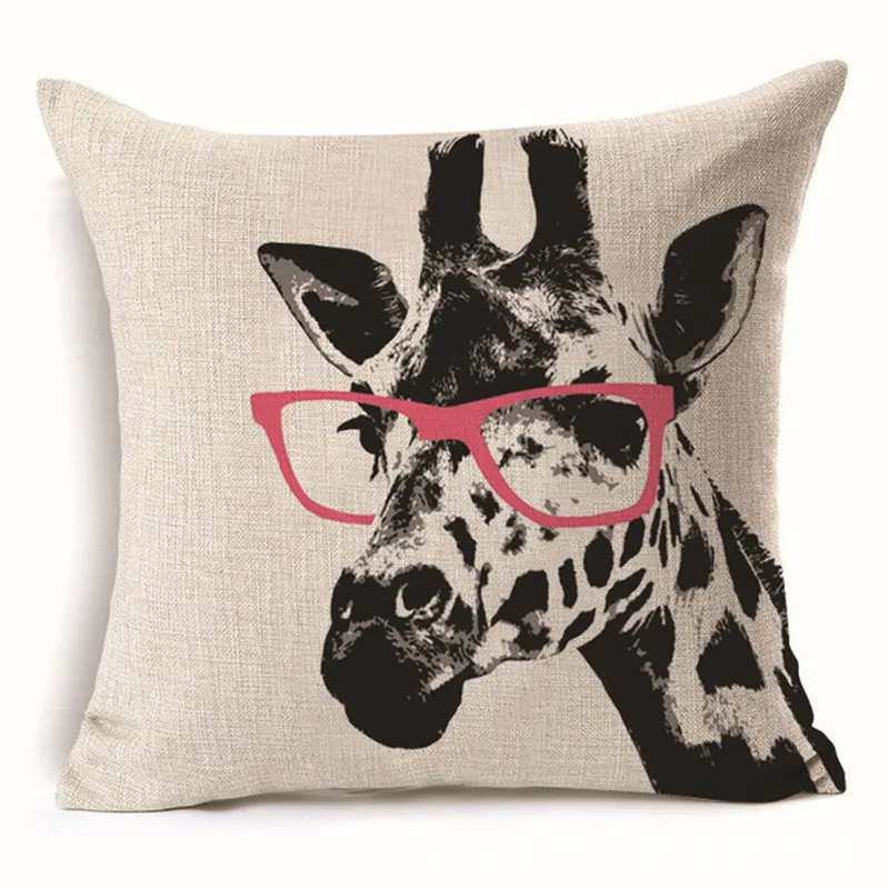 Олень Рождество хлопок белье Пледы Подушки Детские наволочка для автомобильной подушки домашний декор Кровать Диван Декоративные детские
