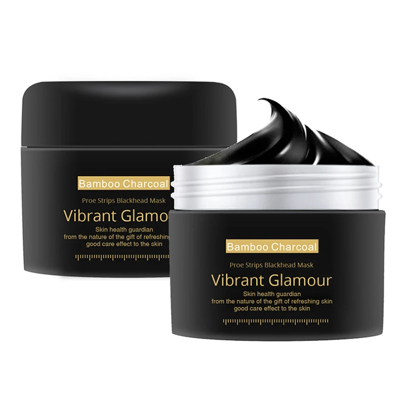 

VIBRANT GLAMOUR Unisex Blackhead Remover Nose Mask Pore Strip Black Mask Peeling Acne Treatment Deep Cleansing Skin Care TSLM1