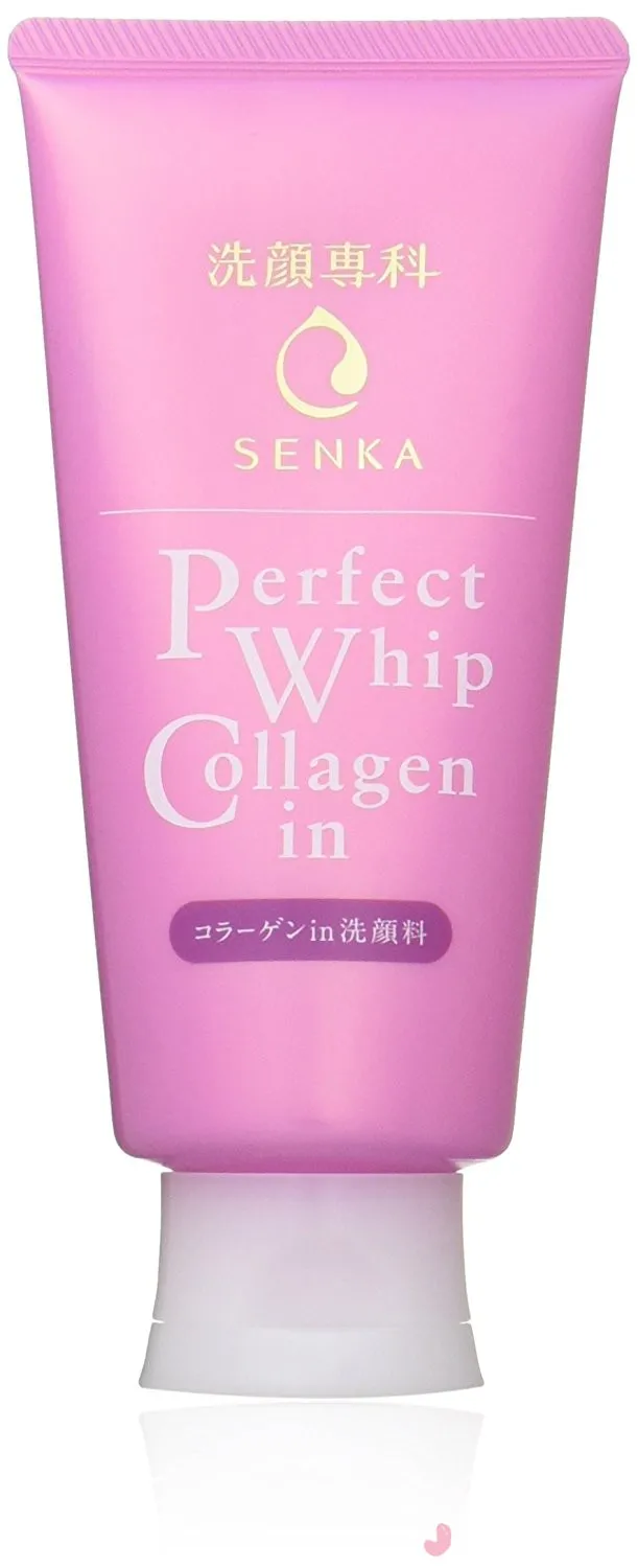 Hada na Espuma de Limpeza o Colágeno Perfeito do Chicote de Senka de Japão 120g 2 Beleza e saúde