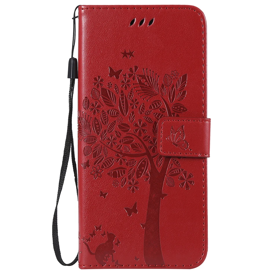 Магнитный чехол-бумажник чехол для телефона для LG Stylo 4 Q Stylus G3 мини G3s G4 стилус LS770 LS775 LS777 Aristo 2 Plus флип-чехол с отделением для кредитных карт - Цвет: Red