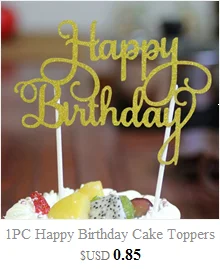 3 шт. розовый голубой милый шарик для волос заячьи ушки Papper торт Топпер первый день рождения украшения Капкейк с надписью «Baby» топперы