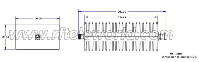 100W attenuator 1