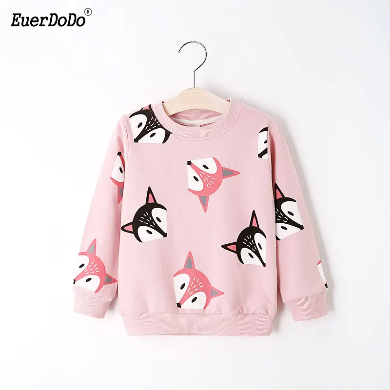 

Spring Girls Shirts Full Sleeve Kids Outerwear Cartoon Children Tops Cotton Boys Sweatshirt T-Shirt For Baby Outfits Clothing