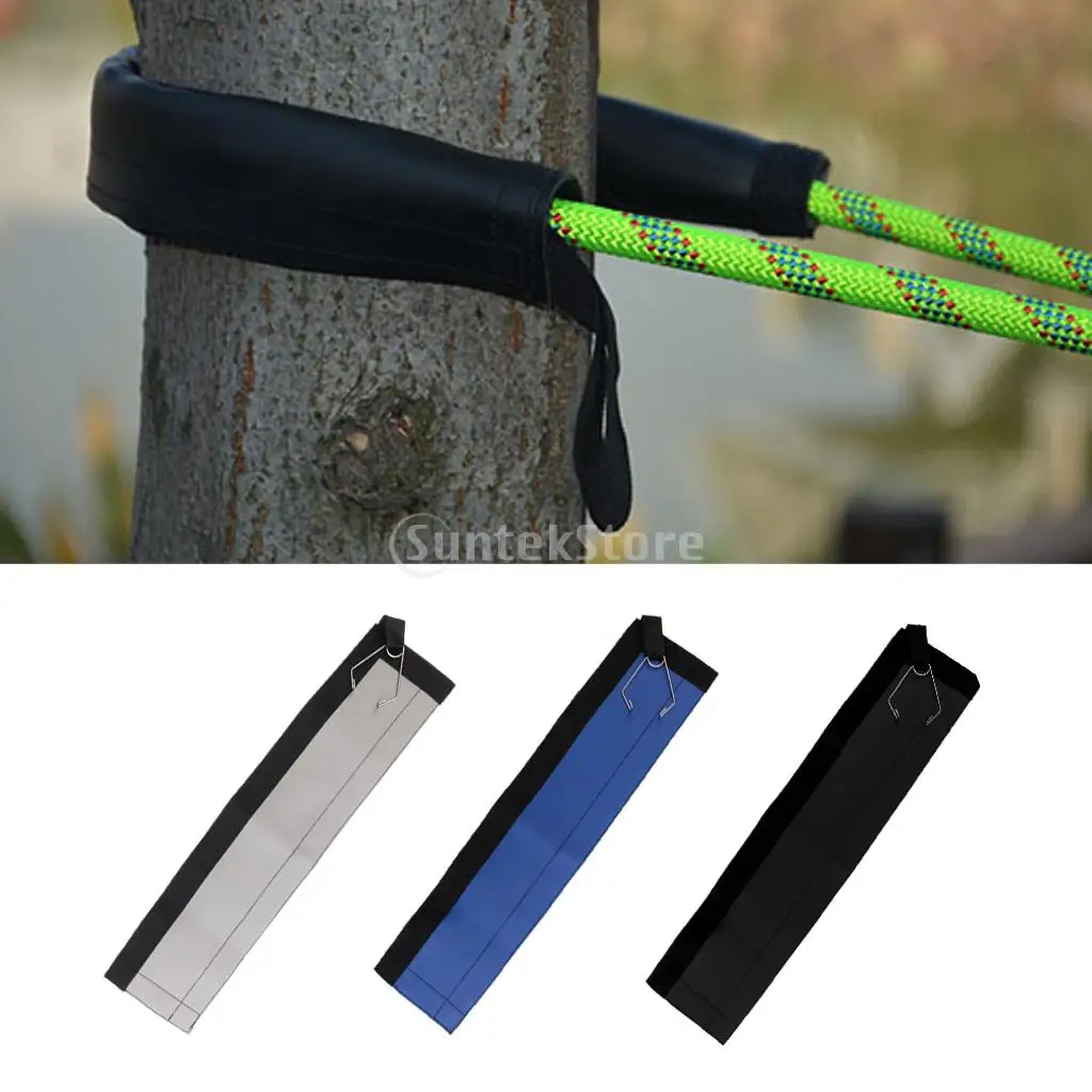 Anti-Wear PU Leather Rock Climbing Rappelling Rope Protector Sleeve Sheathing Protective Cover with Various Colors