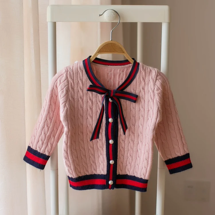 Girls sweater 2019 new style autumn girls fashion foreign long,sleeved sweater children cute sweaters kids tops coats