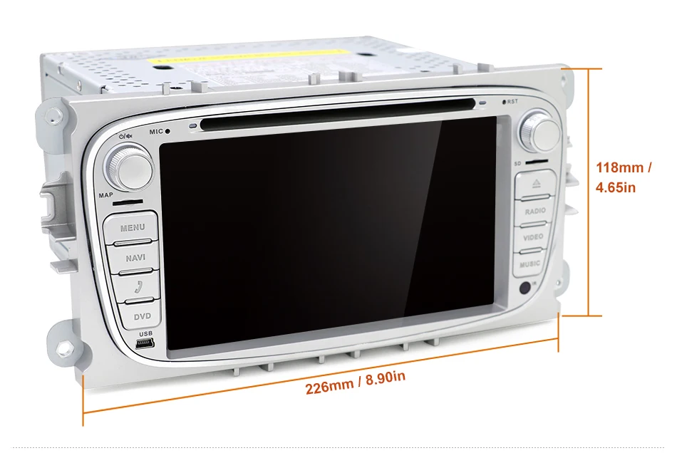 Flash Deal Bosion Car Multimedia Player Android 9.0 GPS 2 Din car dvd player for FORD/Focus/S-MAX/Mondeo/C-MAX/Galaxy wifi car radio DSP 21