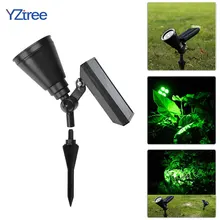 4 Светодиодный лампа на солнечной батарее Светодиодная лампа с регулируемым солнечным питанием, лампа для прожектора, водонепроницаемая садовая лужайка, ландшафтный декор, освещение на открытом воздухе