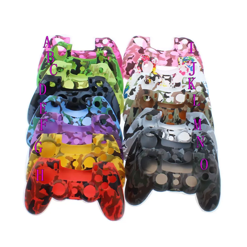 Чехол YuXi из мягкого силикона и резины чехол для Play Station Dualshock 4 PS4 DS4 Pro Slim Controller Skin +