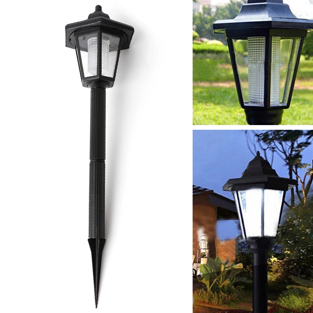 

1PCS Solar Power LED Path Way Wall Landscape Mount Night light Garden Fence Outdoor Lamp Light
