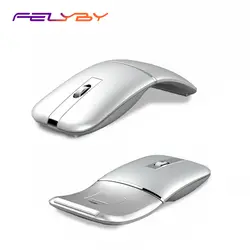 FELYBY Двойной режим беспроводной Bluetooth souris 1600 точек/дюйм de charge ultra-mince silencieux souris для ordinateur портативный