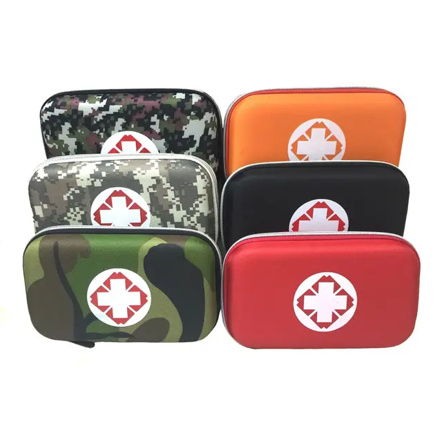 Multilayer Pockets Portable Outdoor First Aid Kit Waterproof EVA Bag For Emergency Medical Treatment In Traveln Family Or Car 1
