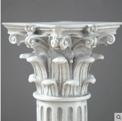Винтажная римская колонна, старинная архитектурная модель, украшения для домашнего стола, красивые сувениры