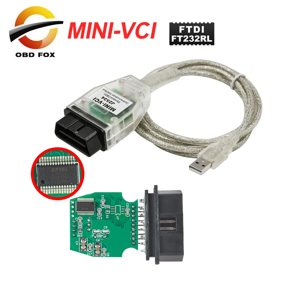 

2019 Latest Version Quality A+ MINI for VCI cable FOR TOYOTA TIS Techstream V12.00.127 Diagnostic interface free shiping