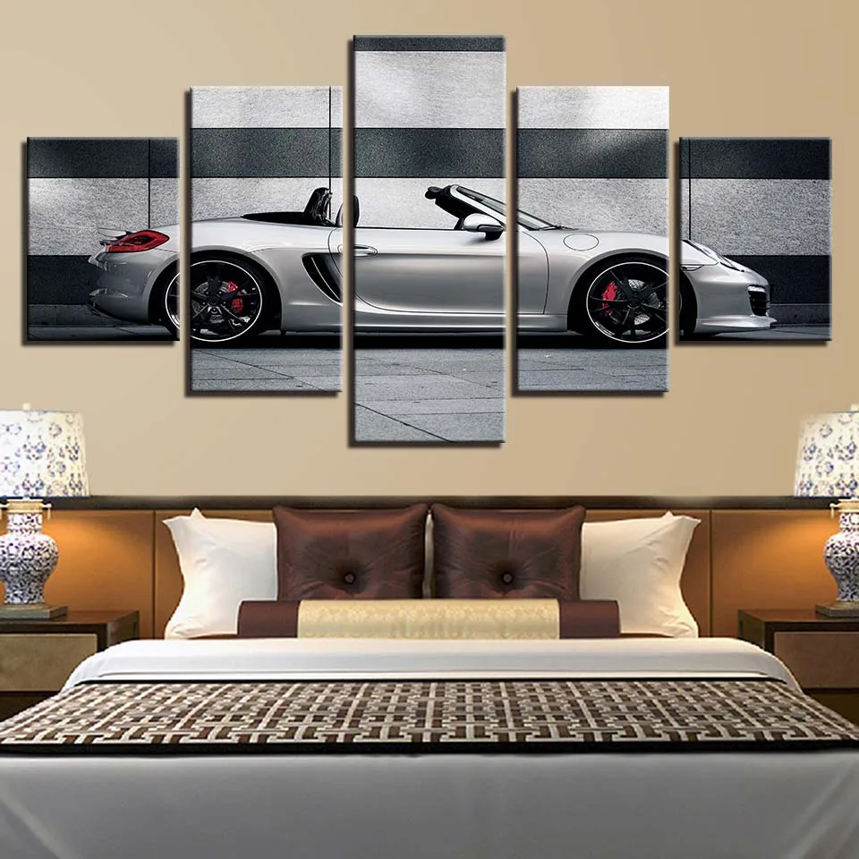 

Modular Pictures Cuadros Wall Art HD Prints 5 Pieces Car Office Canvas Painting Wedding Decoration Framework Home Artwork Poster